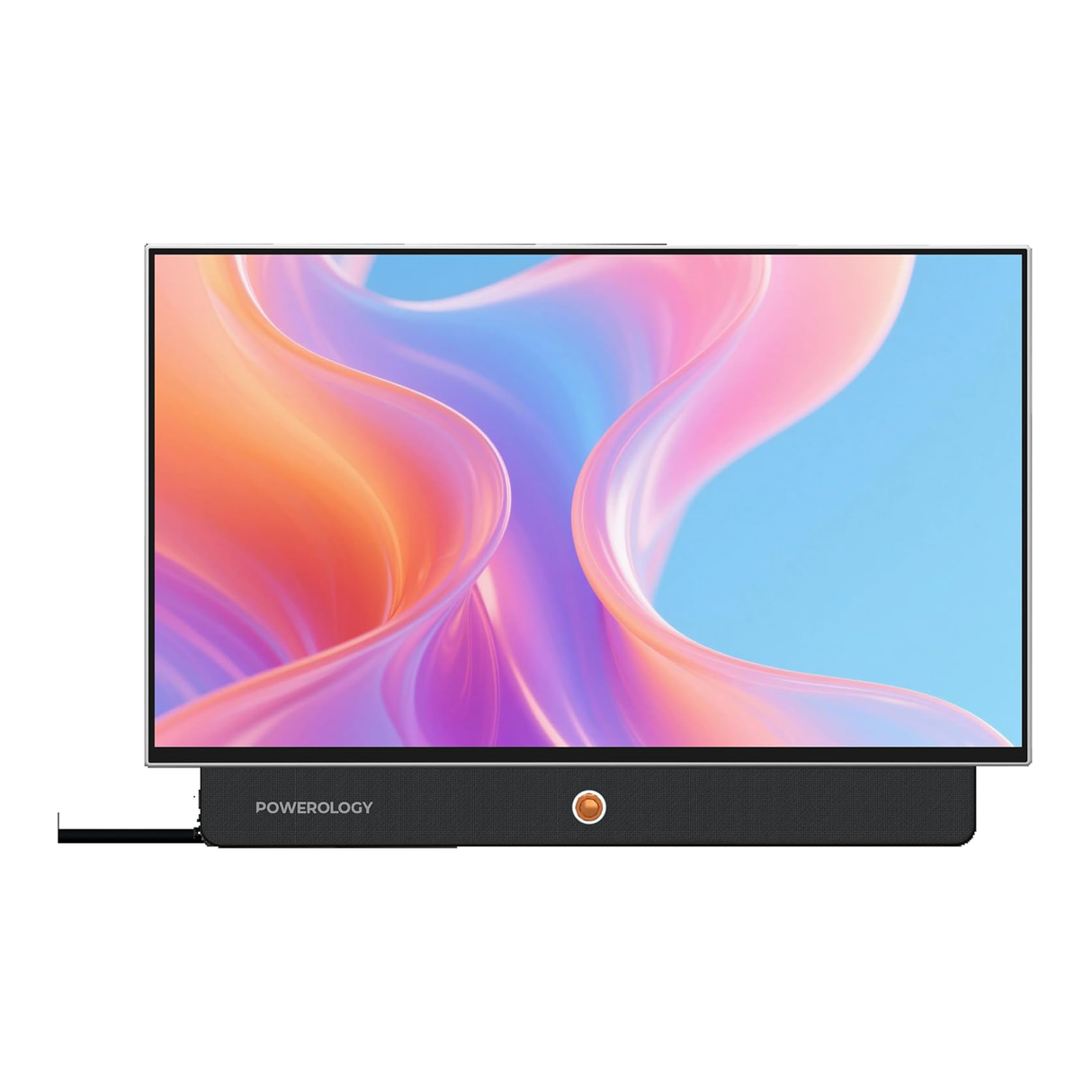 شاشة TouchVision Pro الذكية المحمولة 27 بوصة مع حقيبة حمل – نظام Android، بطارية 27000mAh، دقة FHD، WiFi وBluetooth من Powerology