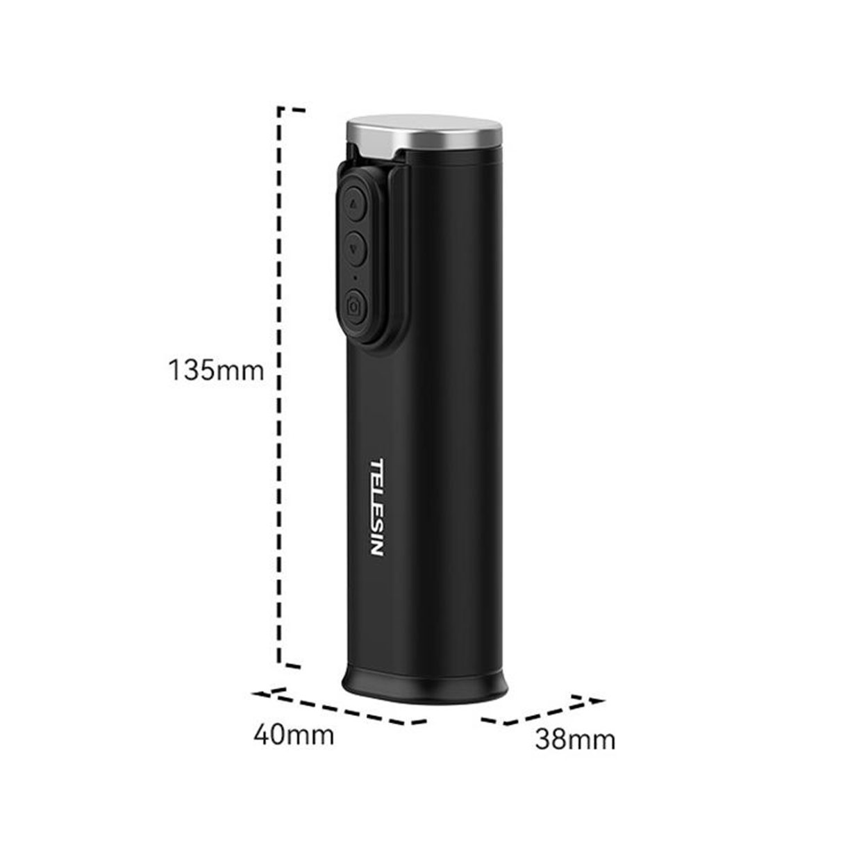 Travel Phone Holder – Foldable Clip with Tripod Mount by TELESIN | Phone Holder | SASKA Trading