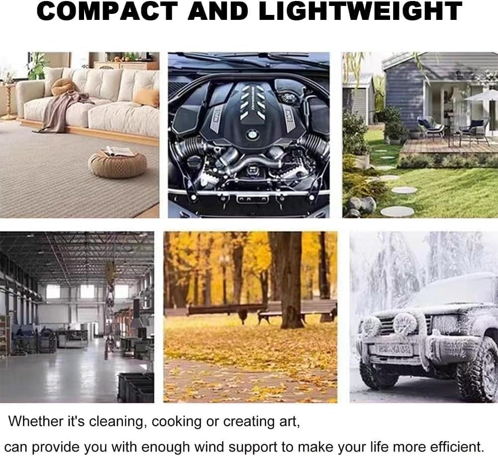 Portable Cordless Battery Powered Turbo Air Blower Black | Air Blower | SASKA Trading