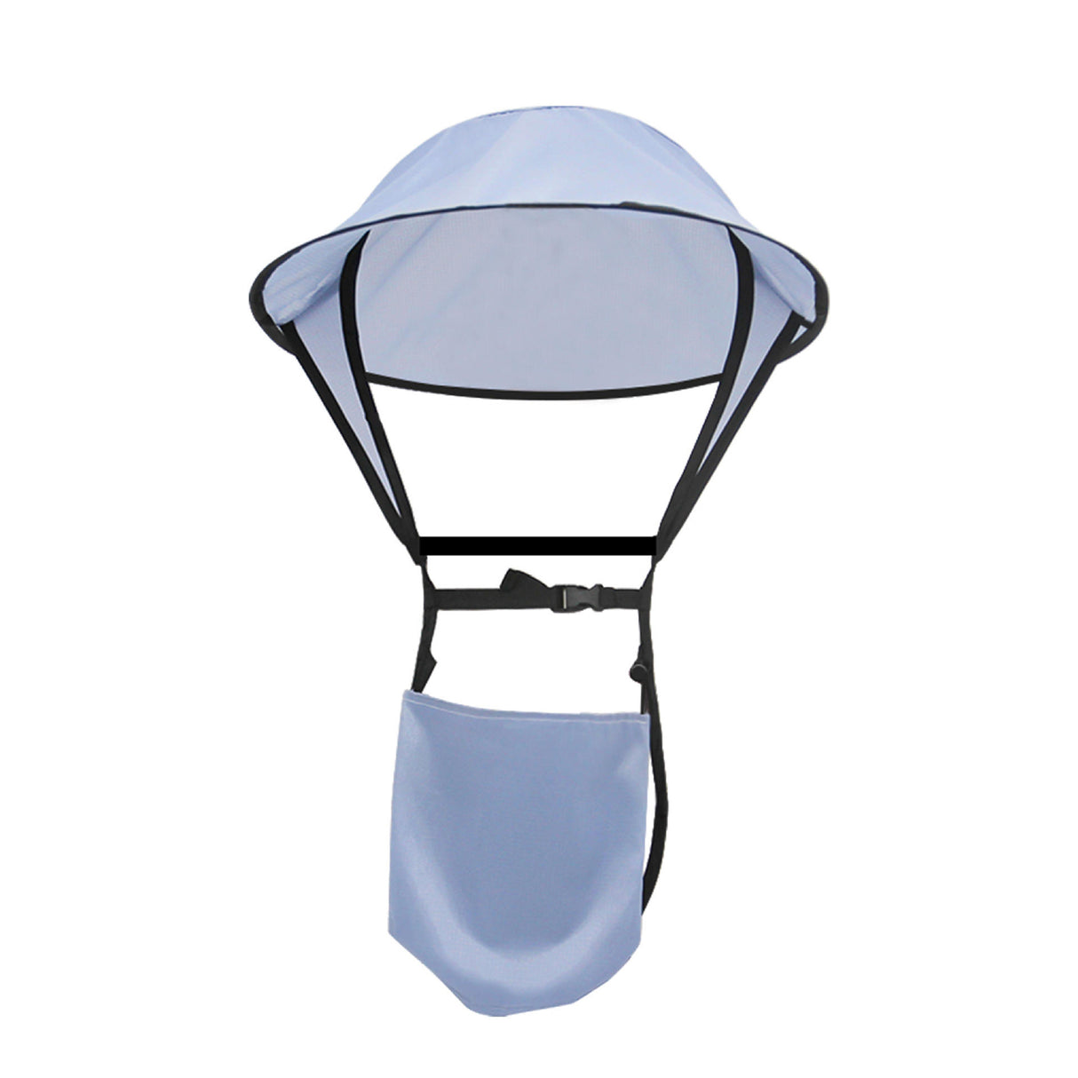 Handsfree UV Protection Umbrella Hat for Outdoor Camping, Beach & Hajj – Foldable Waterproof Sun Hat with Storage Bag for Men & Women