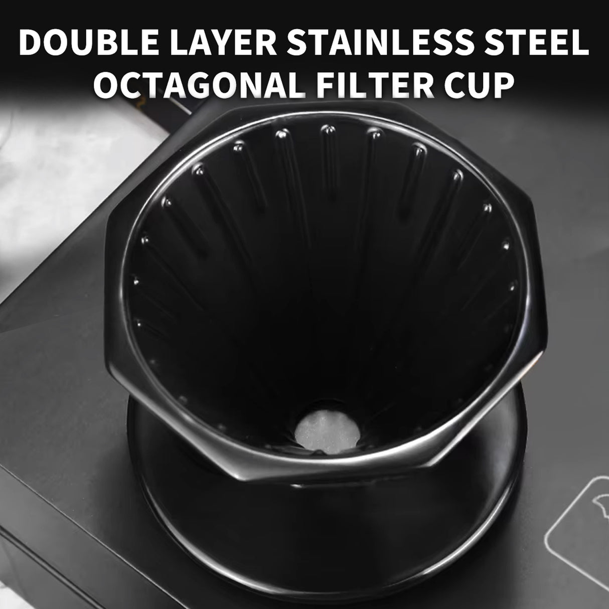 Premium Pour-Over Coffee Hand Brewing Set with Precision Scale – Complete Manual Coffee Maker Kit - V60 Coffee Set