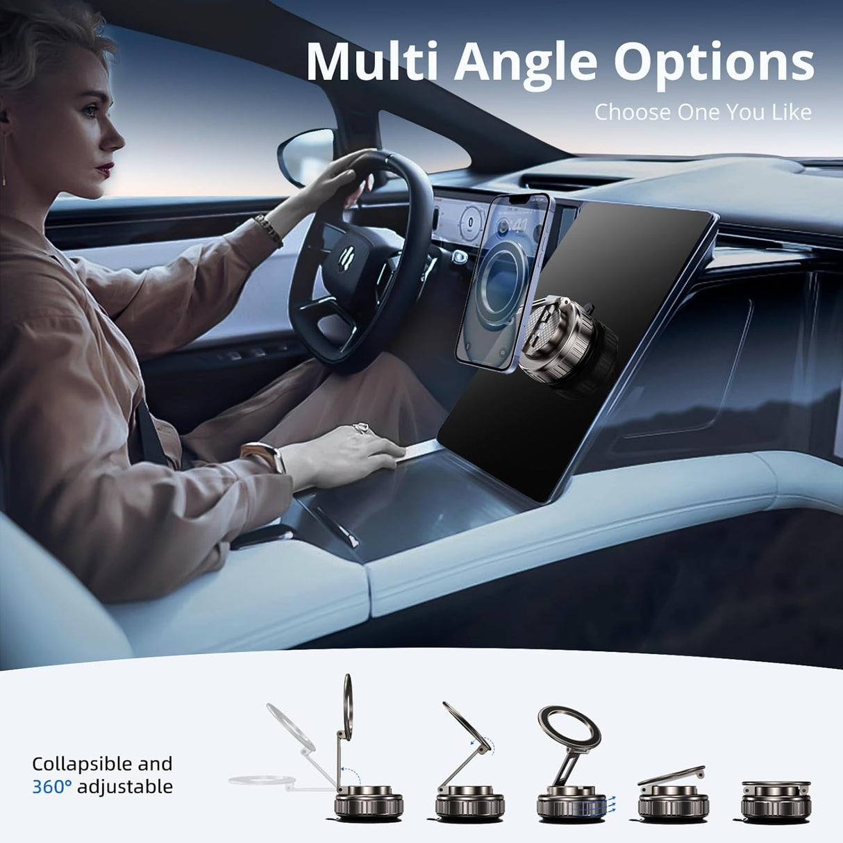 Vacuum Suction Magnetic Phone Holder G712 | Phone Holder | SASKA Trading