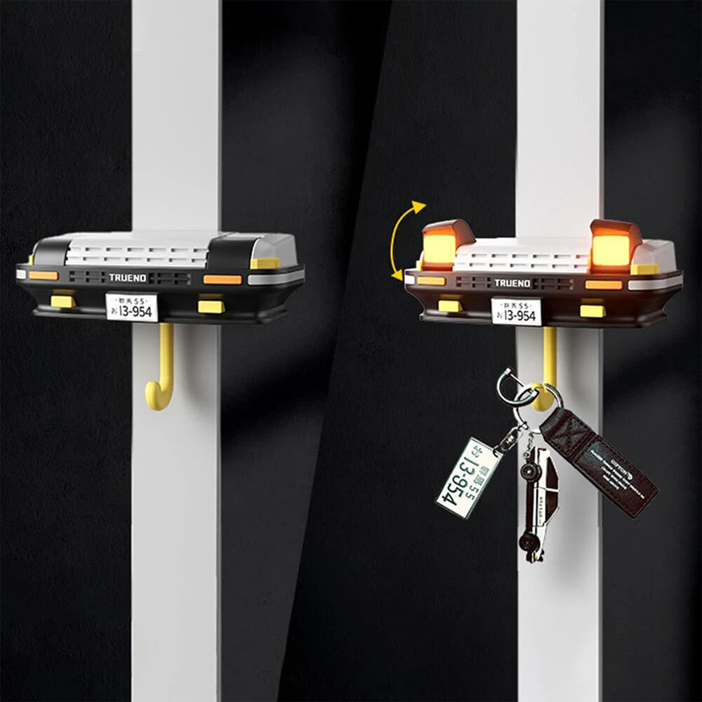 Vintage Car Light-Up Wall-Mounted Keychain Rack | Key Rack | SASKA Trading