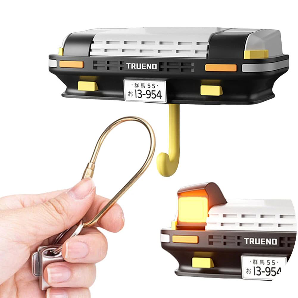 Vintage Car Light-Up Wall-Mounted Keychain Rack | Key Rack | SASKA Trading