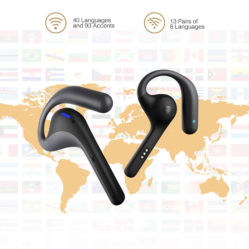 Timekettle Language Translator Device - W4 Pro AI Interpreter Earbuds Translator | Translator Device | SASKA Trading