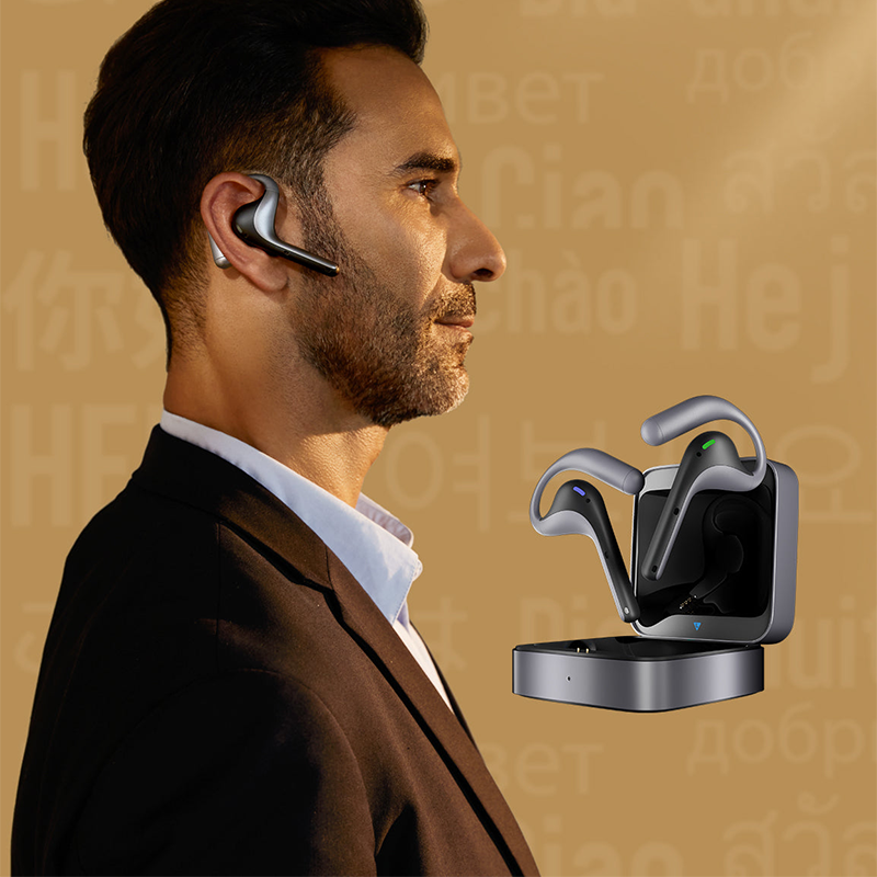 Timekettle Language Translator Device - W4 Pro AI Interpreter Earbuds Translator | Translator Device | SASKA Trading