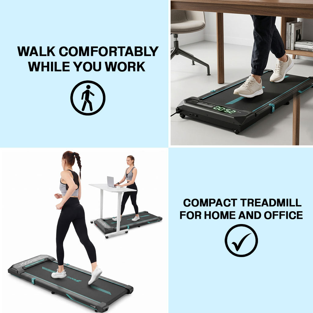 Walking Pad Treadmill for Home and Office Use Under Desk Walking Machine 0.75HP