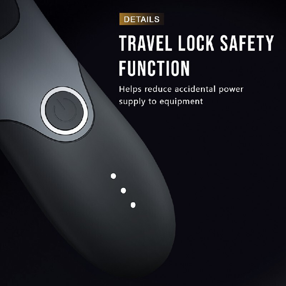 Waterproof Groin & Body Hair Trimmer with Replaceable Ceramic Blade B7 by LILIPRO | Hair Clipper | SASKA Trading