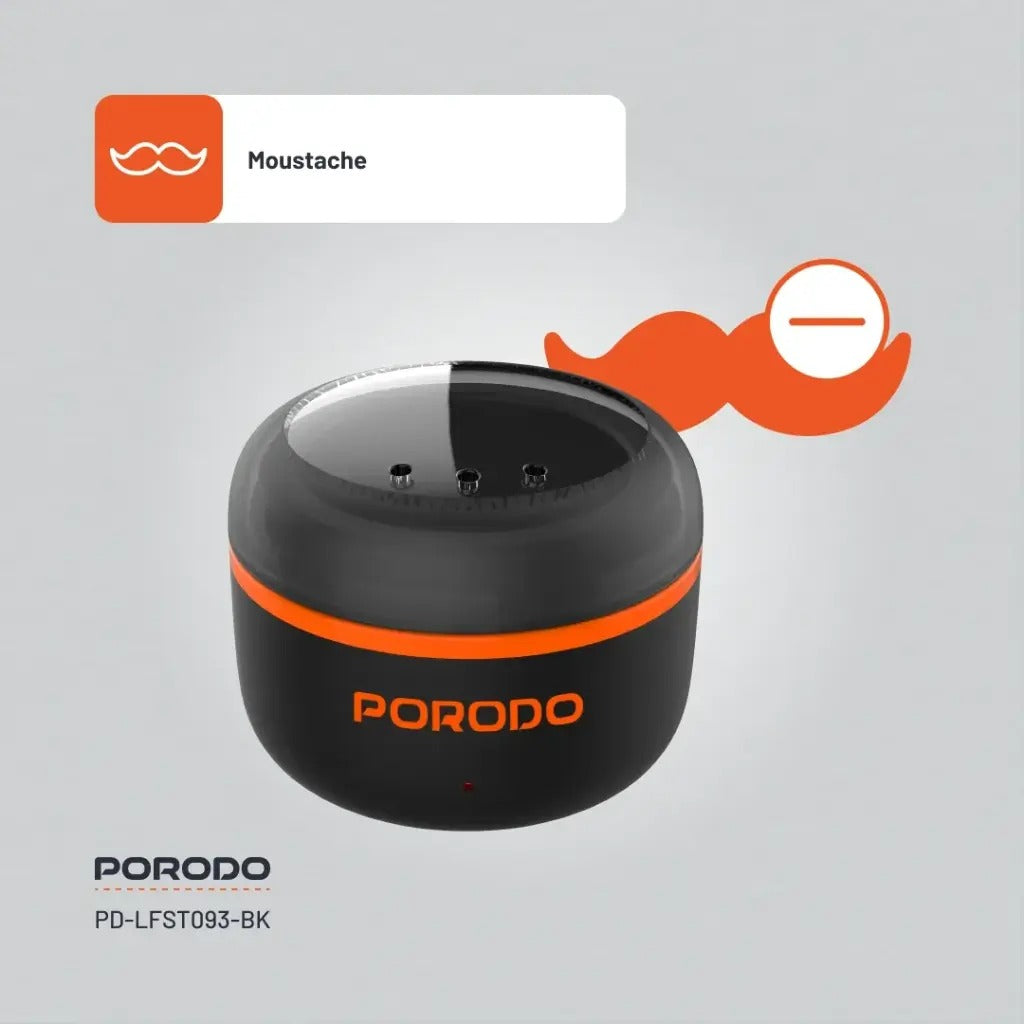 مجموعة إزالة الشعر بالشمع للنساء والرجال - سخان مزدوج، 50 غرام من حبيبات الشمع، سريع الذوبان من Porodo