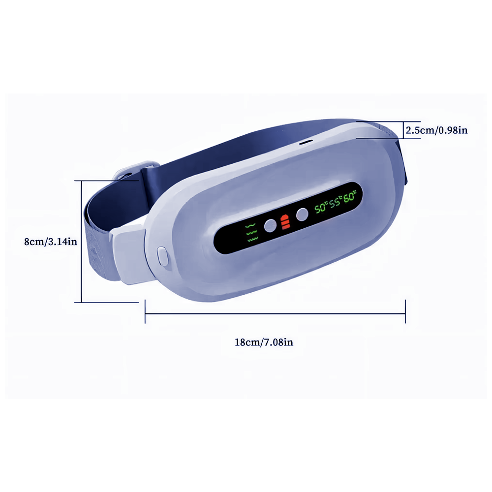 Cordless Wearable Heating Pad with Vibration Massage | Heating Pad | SASKA Trading