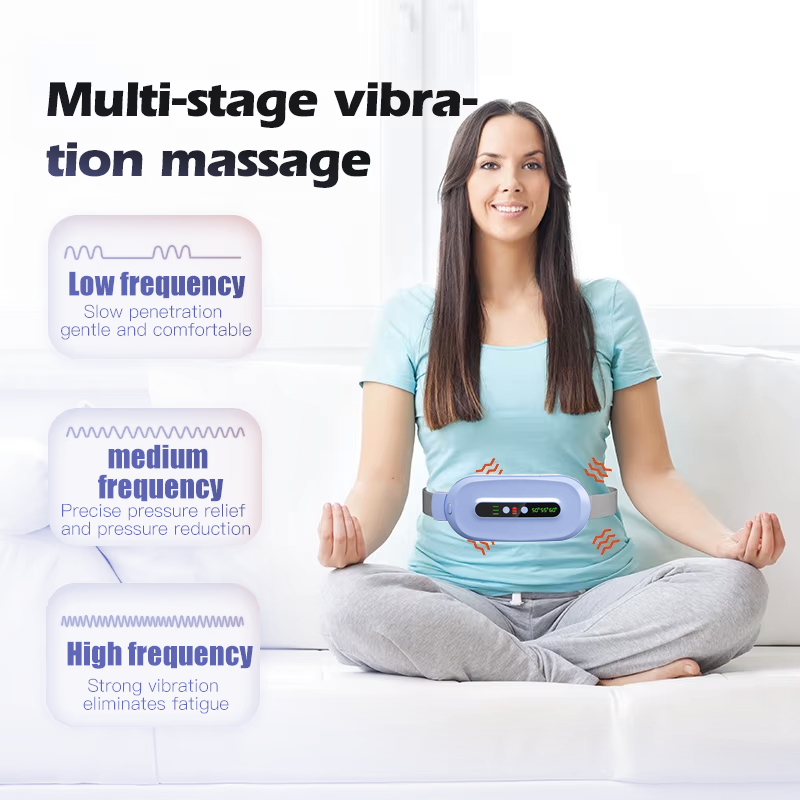 Cordless Wearable Heating Pad with Vibration Massage | Heating Pad | SASKA Trading