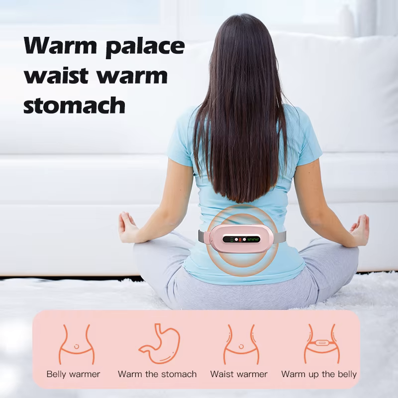 Cordless Wearable Heating Pad with Vibration Massage | Heating Pad | SASKA Trading
