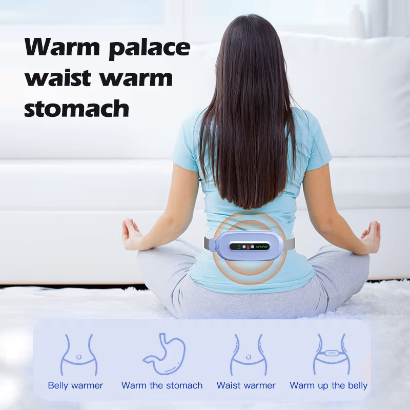 Cordless Wearable Heating Pad with Vibration Massage | Heating Pad | SASKA Trading