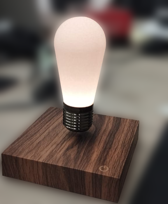 Magnetic Levitating Floating LED Light Bulb Desk Lamp | Bedside Lamp | SASKA Trading