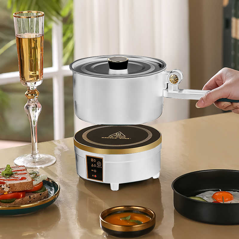 Multifunctional Electric Cooker 750W with Pot and Frying Pan | Electric Cooker | SASKA Trading