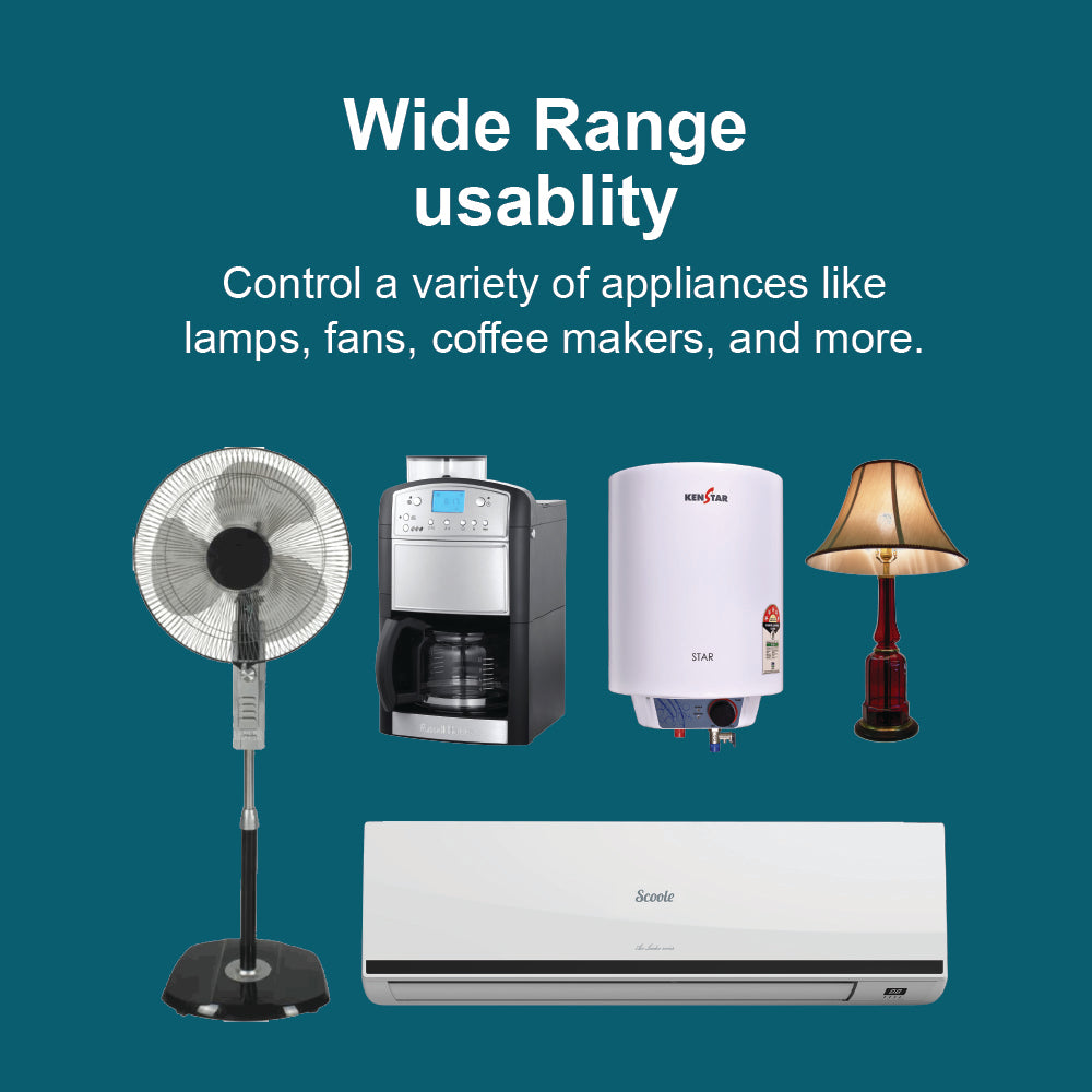 Saska Smart Wall Socket Single | Smart Socket | SASKA Trading