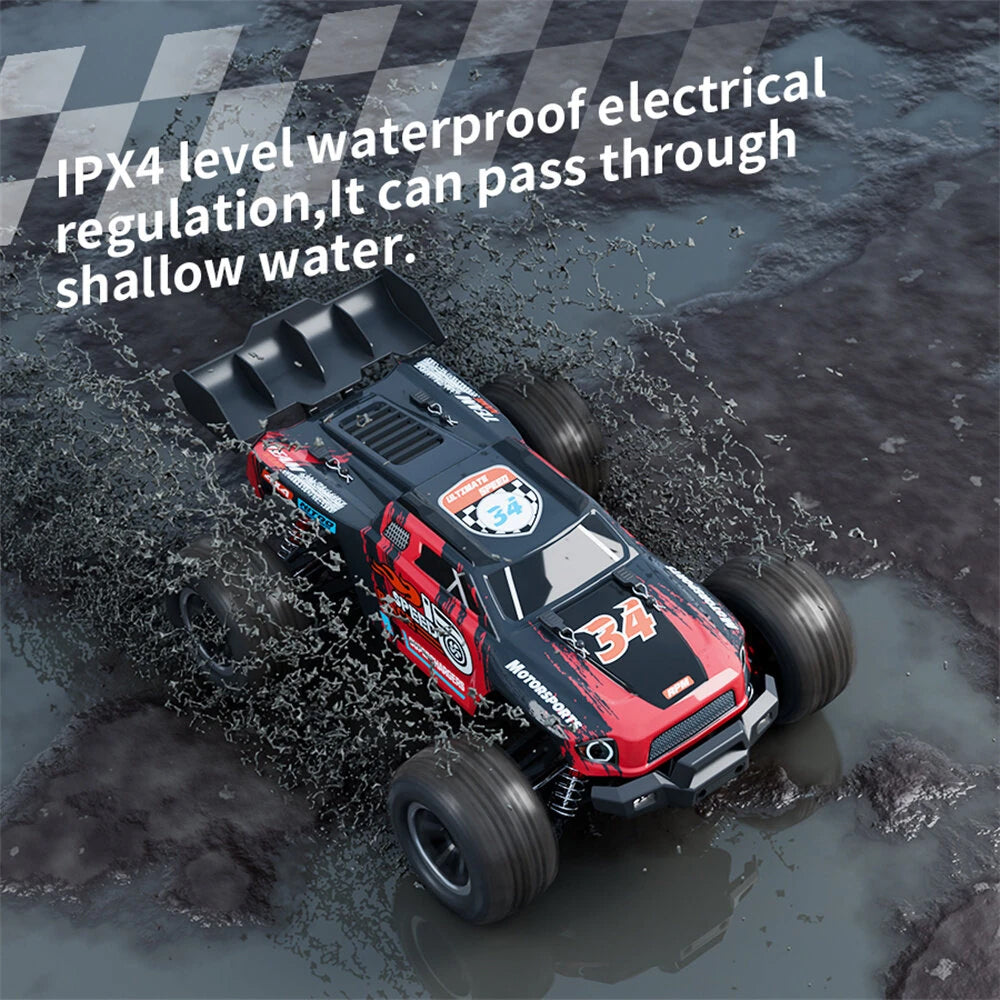 Wild Storm High Speed RC Car with Gift Box HW8810 (Red)