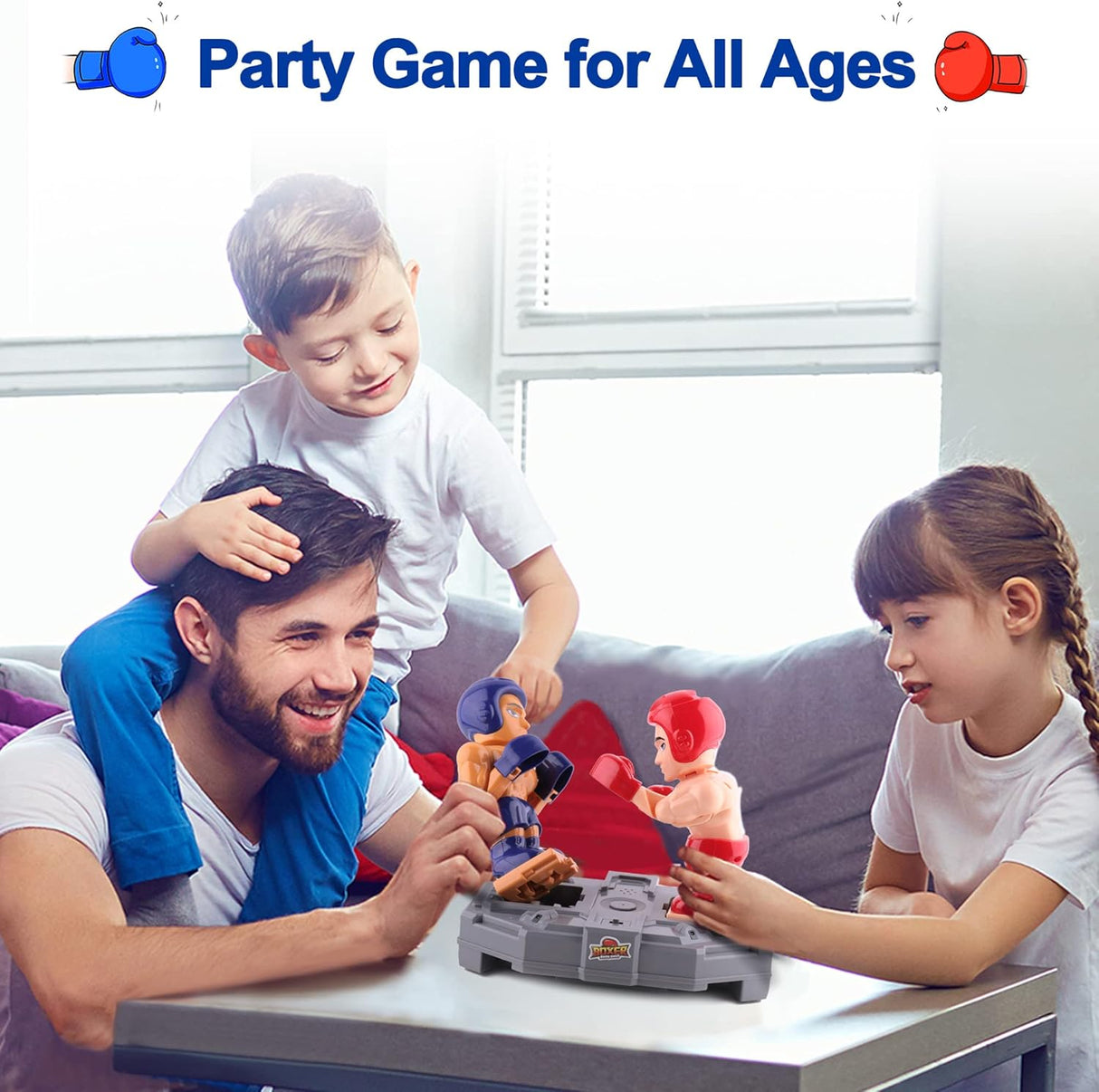 Electronic Boxing Toys - Wrestling Battle Bots Kids Board Game | Kids Toy | SASKA Trading