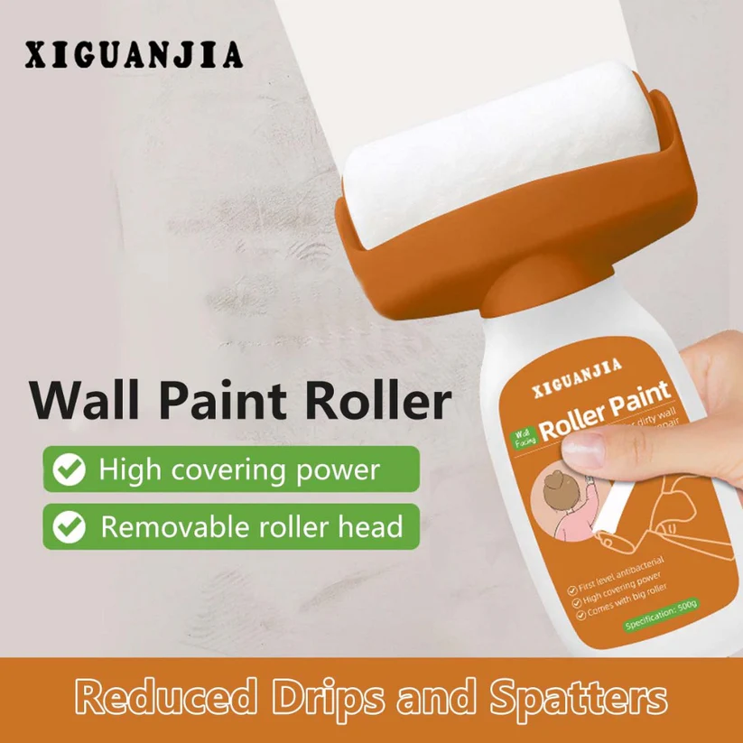 XIGUANJIA Wall Repair Roller Paint - Wall Facing Special for Dirty Wall Traceless Repair | Roller Paint | SASKA Trading