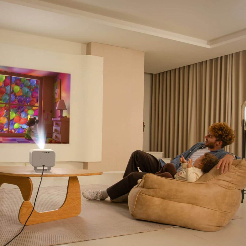 Home Cinema Projector L2 Plus by Yaber | Projector | SASKA Trading