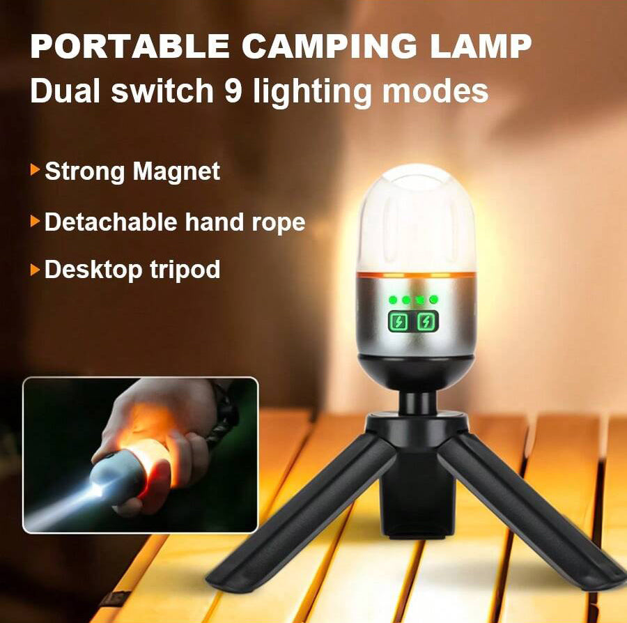 Rechargeable Multifunctional Mini Camping Flashlight YM-B81 by Yemao | Flashlight | SASKA Trading