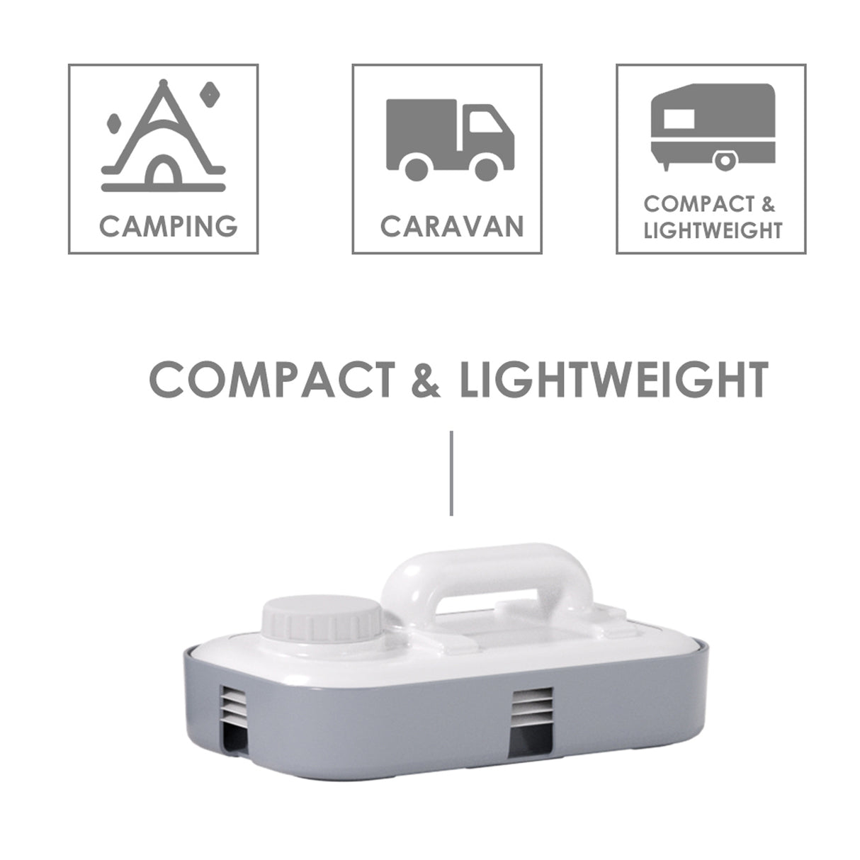 10L Foldable Camping Water Tank by Bluefire | water tank | SASKA Trading