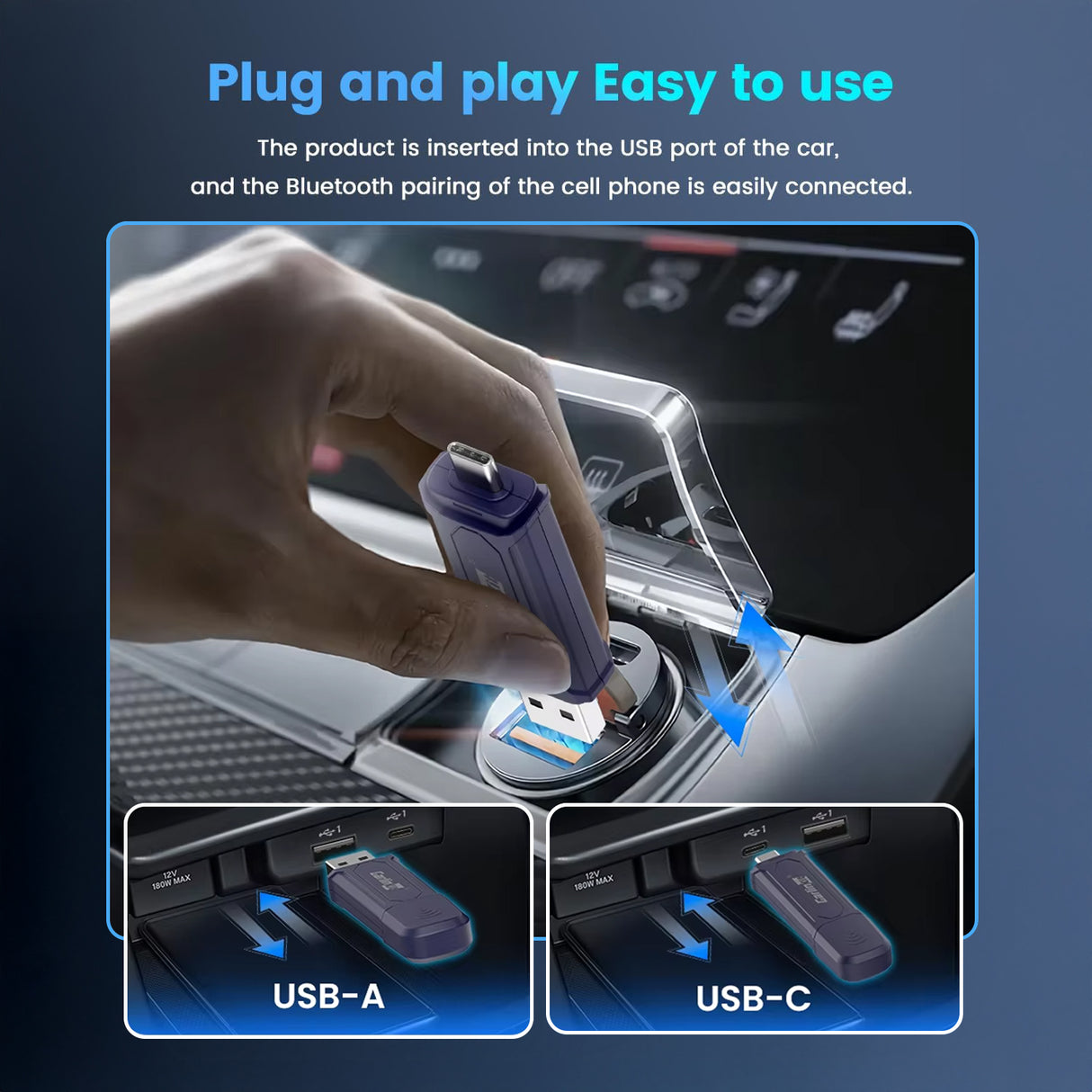 Carlinkit Mini SE Pro Wireless CarPlay & Android Auto Adapter | Carplay Adapter | SASKA Trading