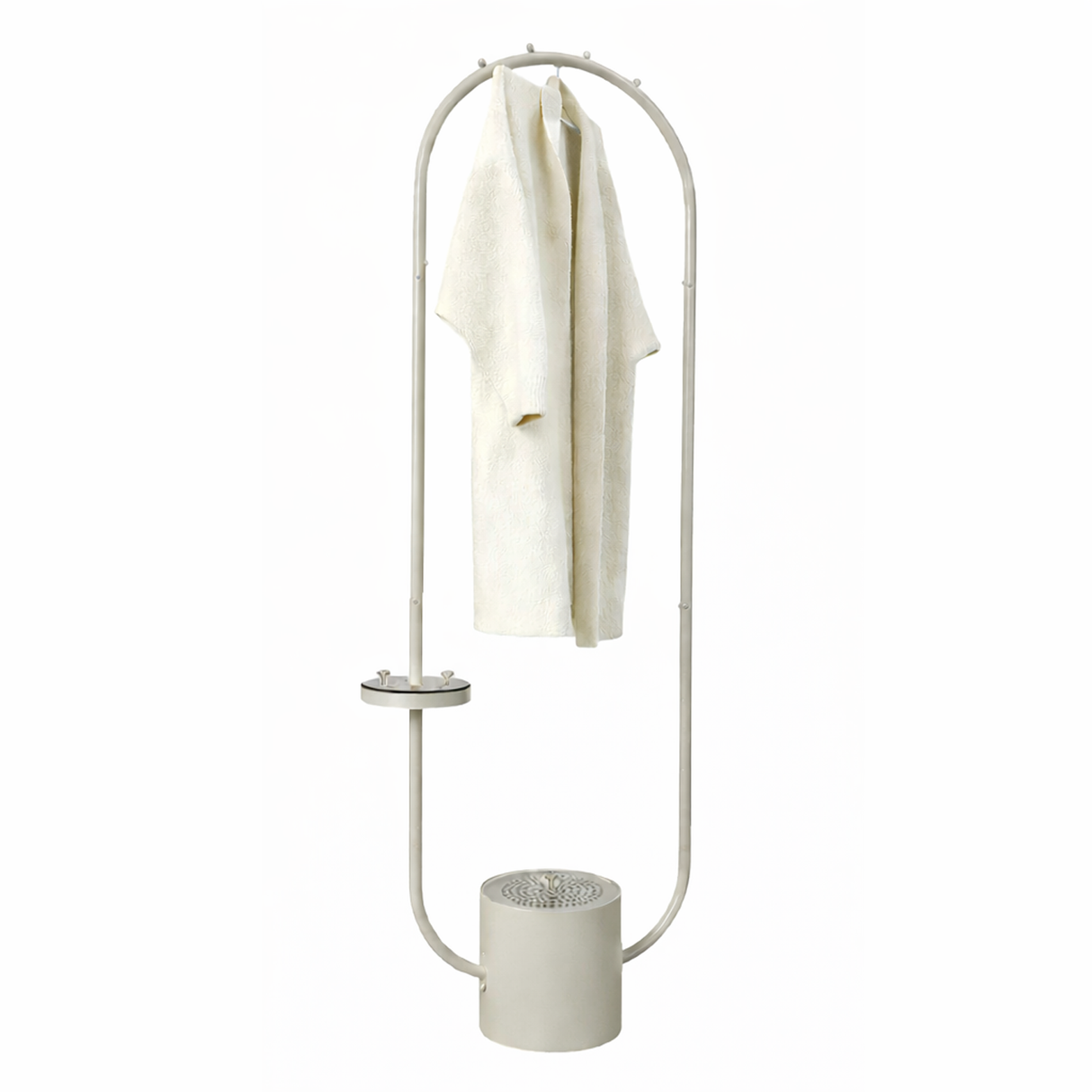 ستاند ملابس فاخر مع مبخرة مدمجة لتعطير الملابس والأقمشة