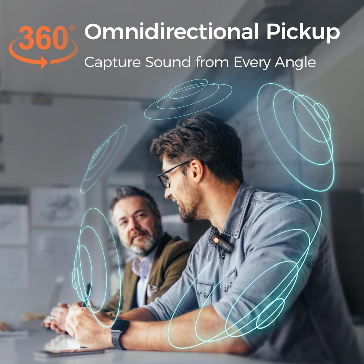 Hohem MIC-01 Wireless Lavalier Microphone | Wireless Microphone | SASKA Trading