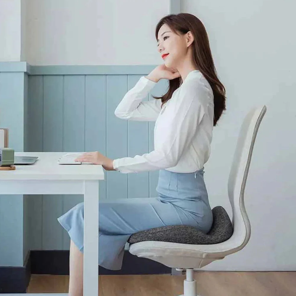 Orthopedic Coccyx Seat Cushion – Cushion for Tailbone, Sciatica and Lower Back Pain Relief