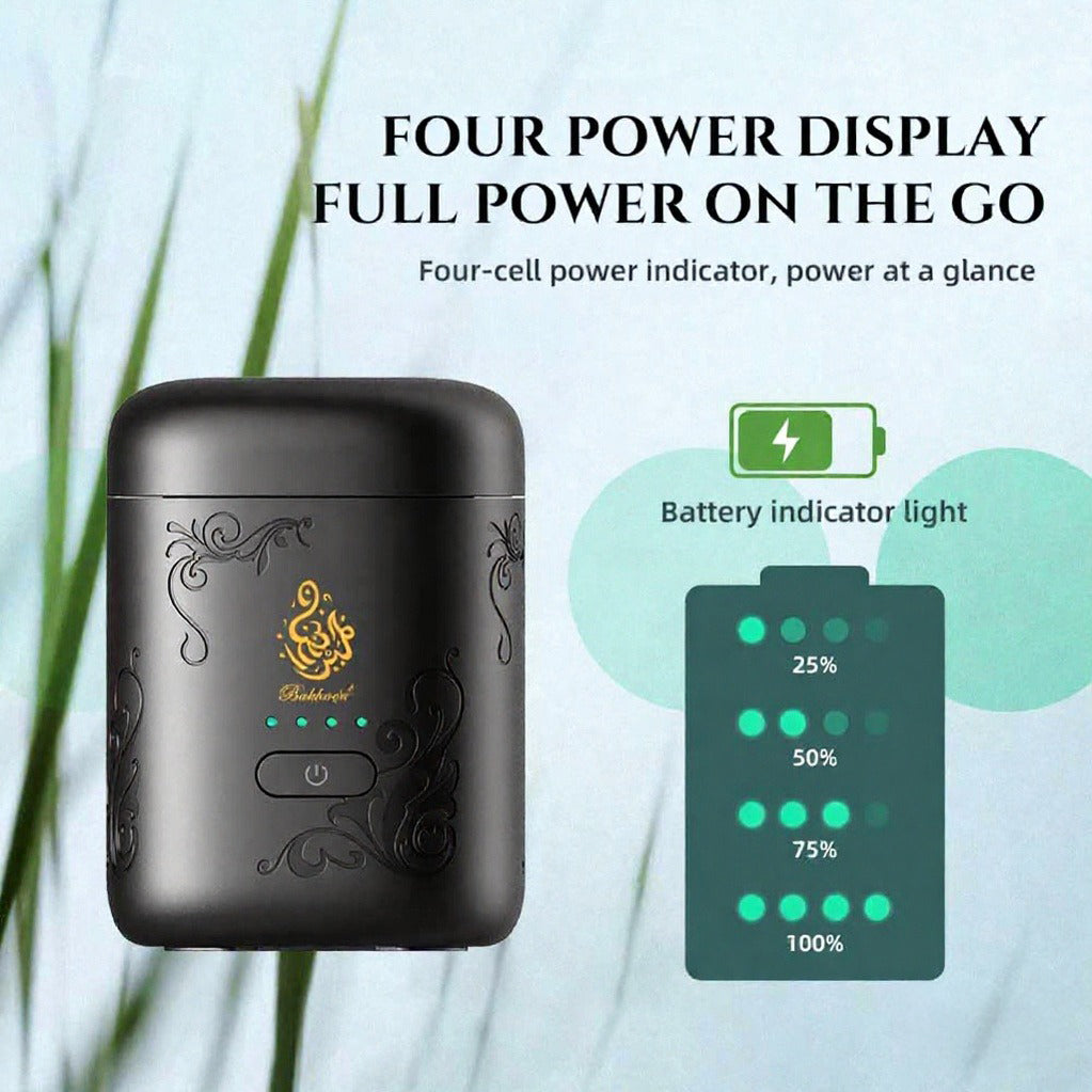 Portable Mini Electric Arabian Bakhoor Incense Burner Medkhan | Incense Burner | SASKA Trading