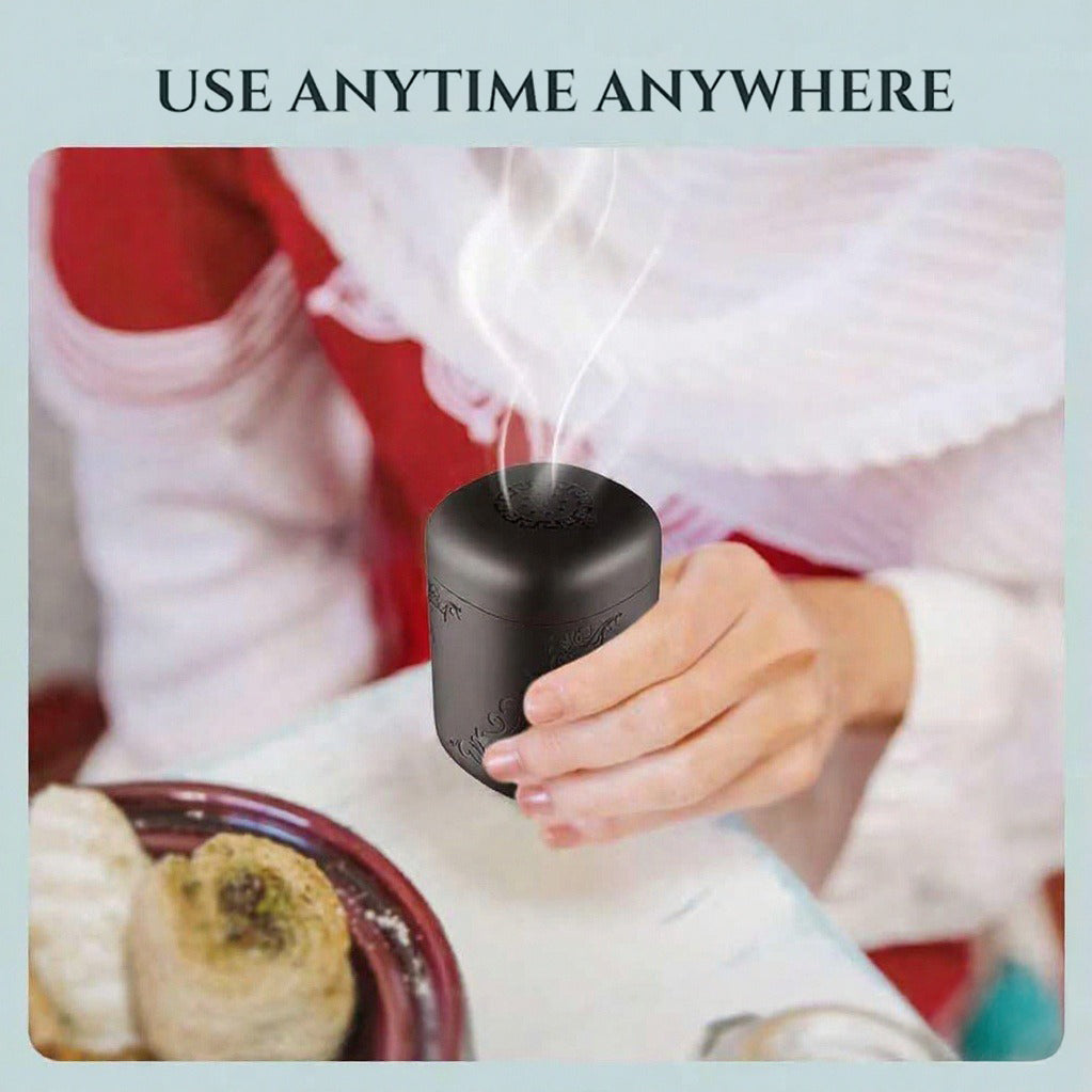 Portable Mini Electric Arabian Bakhoor Incense Burner Medkhan | Incense Burner | SASKA Trading