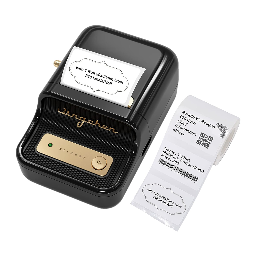 B21 Bluetooth Portable Thermal Label Printer 2 inch by Niimbot | Label Printer | SASKA Trading