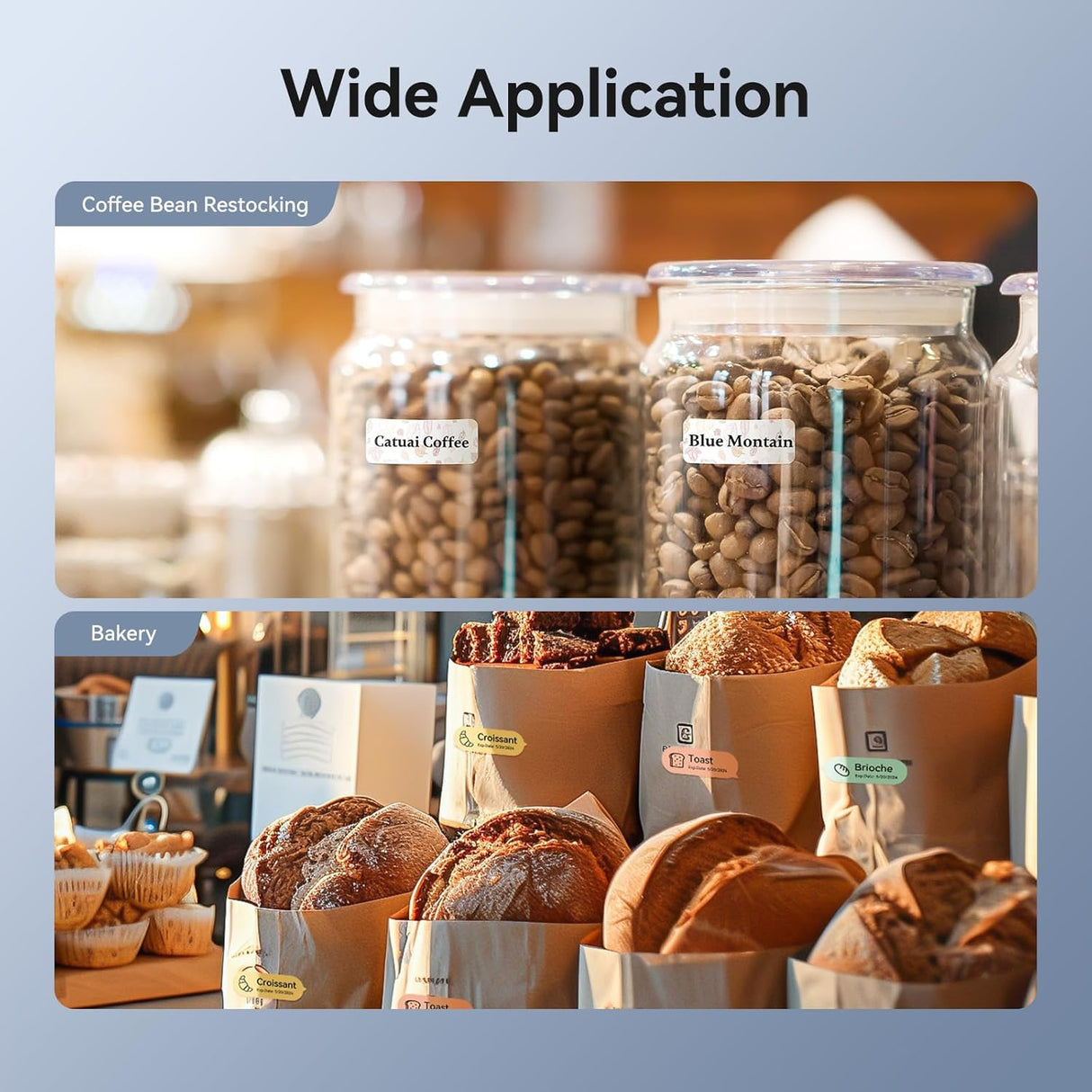 NIIMBOT D11_H Upgraded Portable Thermal Label Printer with 1 Roll Tape | Label Printer | SASKA Trading