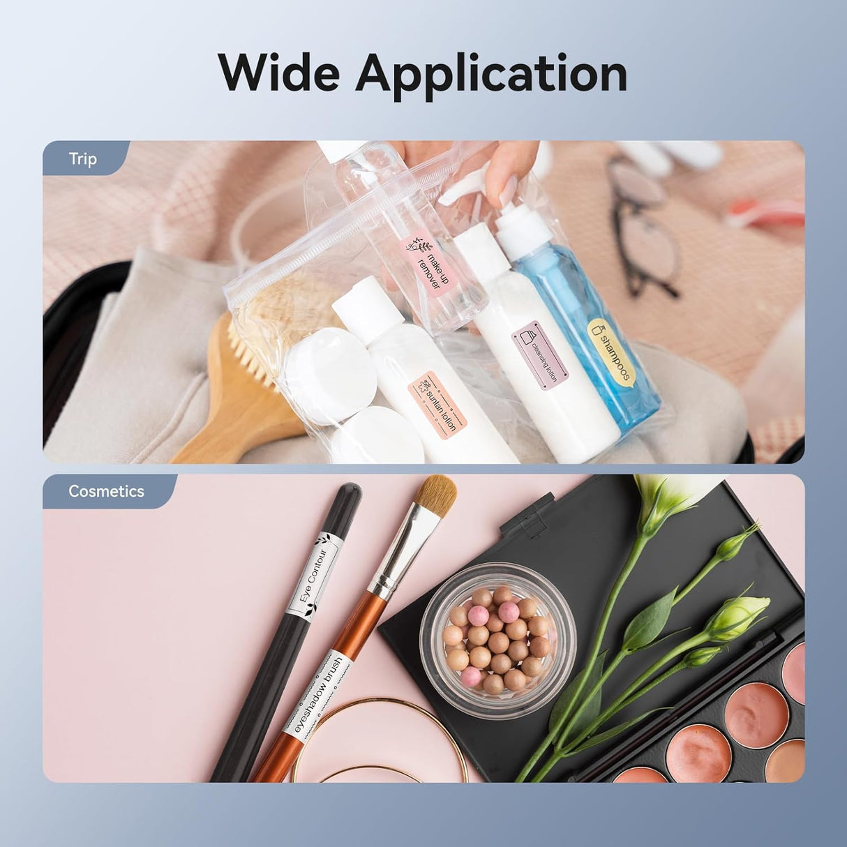 NIIMBOT D11_H Upgraded Portable Thermal Label Printer with 1 Roll Tape | Label Printer | SASKA Trading