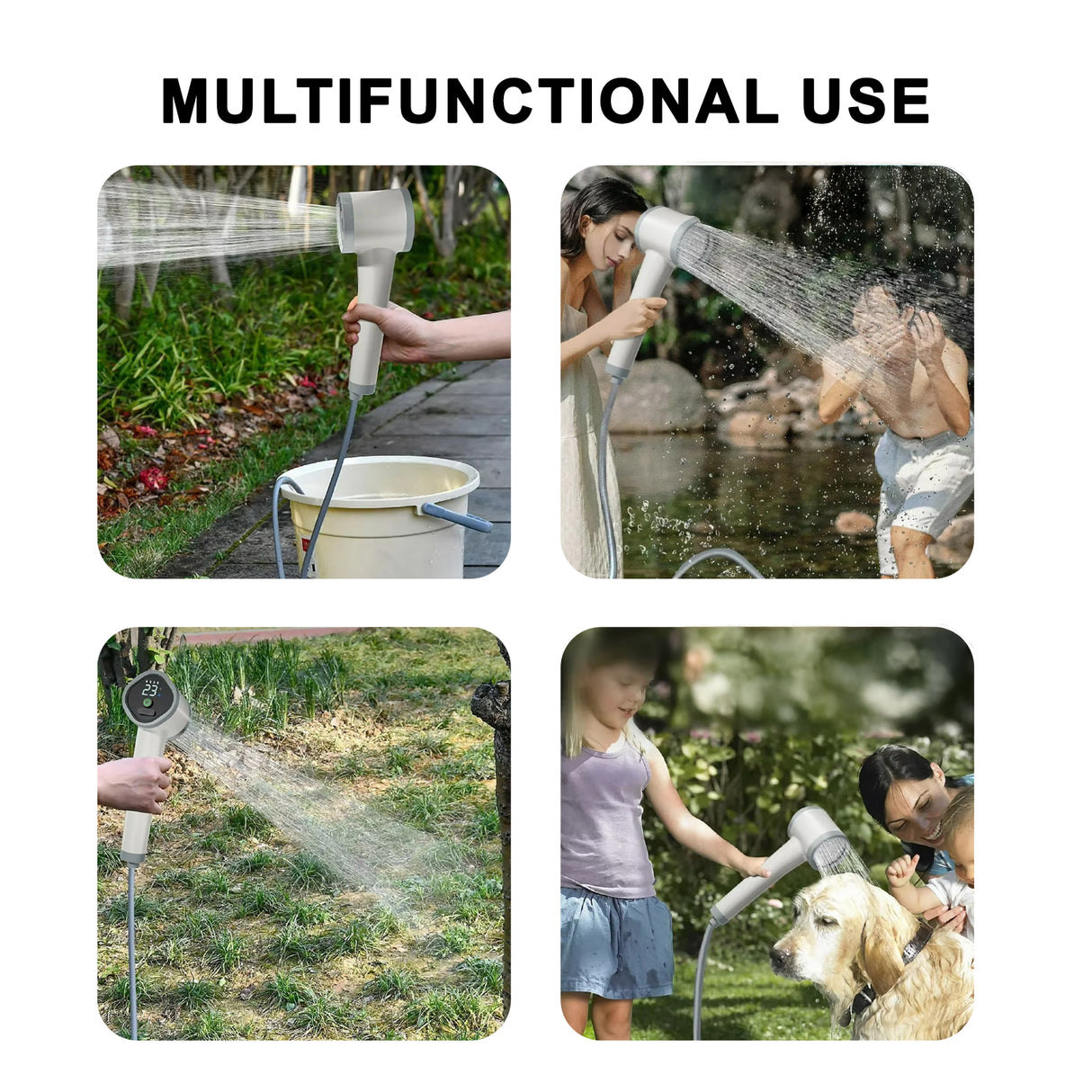 Portable Outdoor Handheld Shower | PORTABLE SHOWER | SASKA Trading