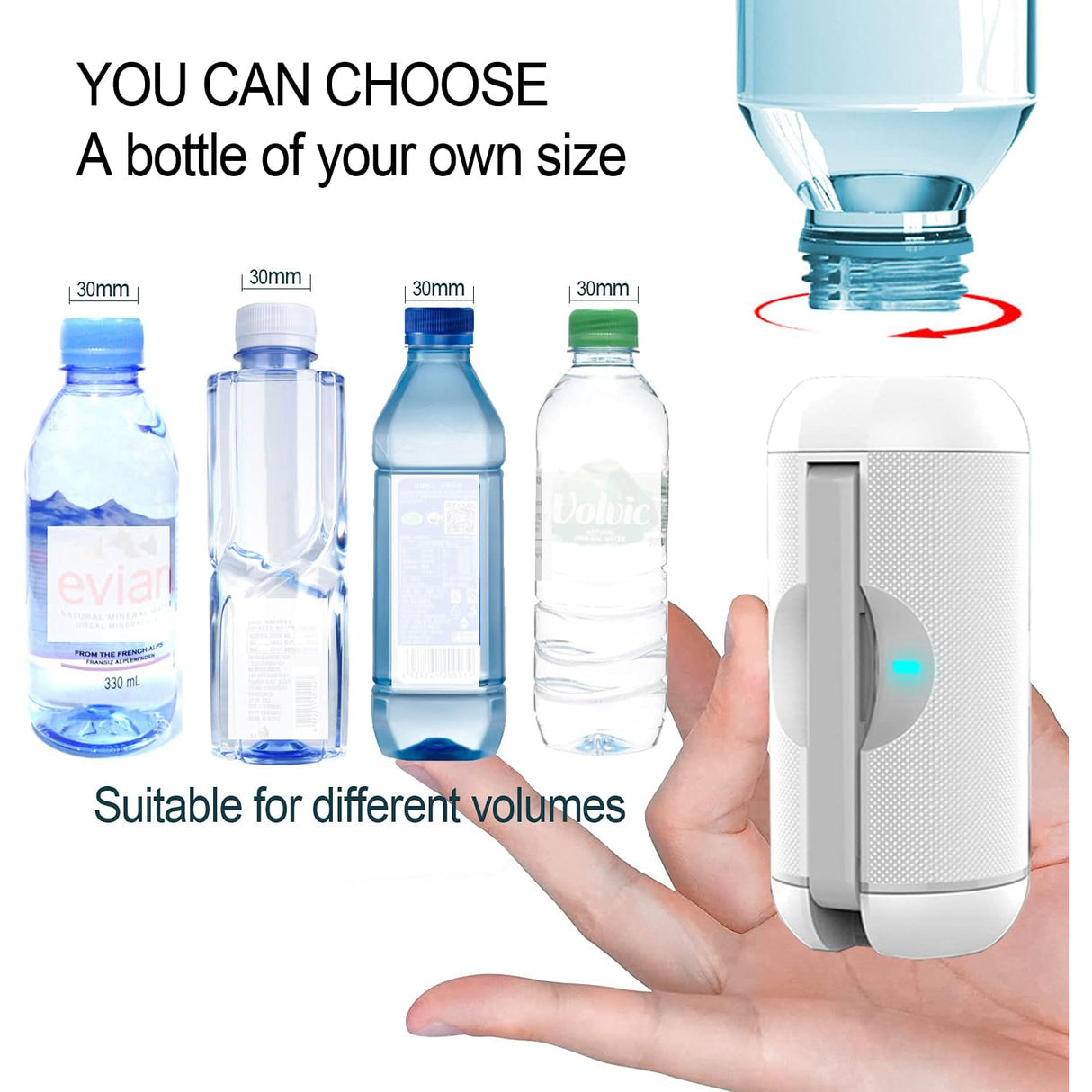 Pocket Travel Bidet Sprayer BS-21S by Blue Fire