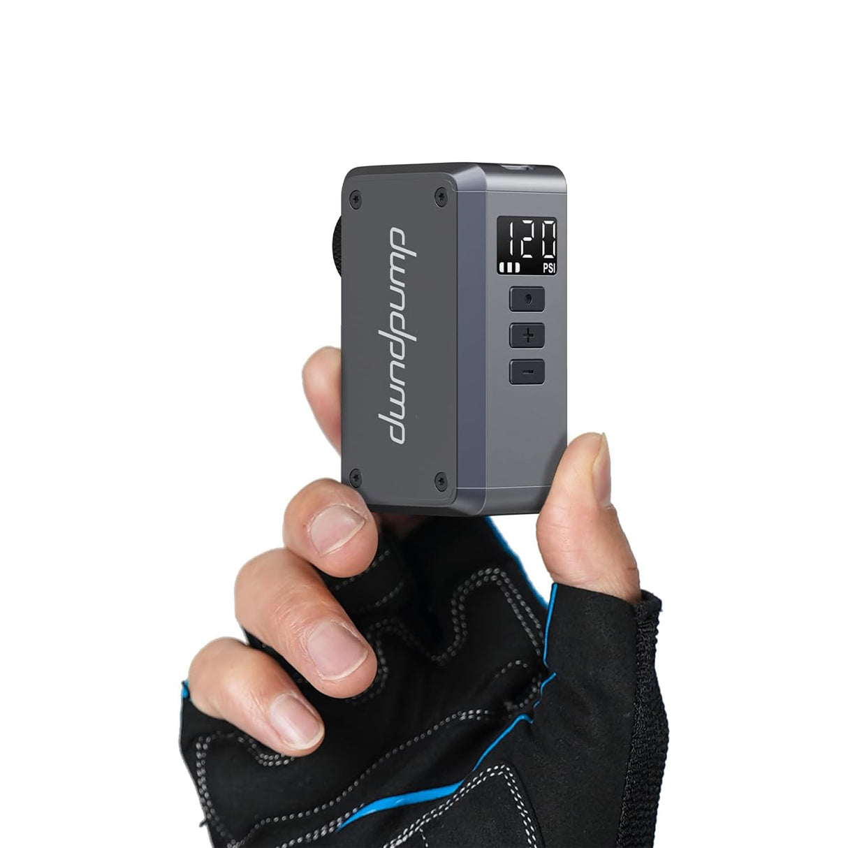 Mini Electric Bike Pump 120 PSI, Fast-Inflating Bicycle Air Compressor by dwndpump