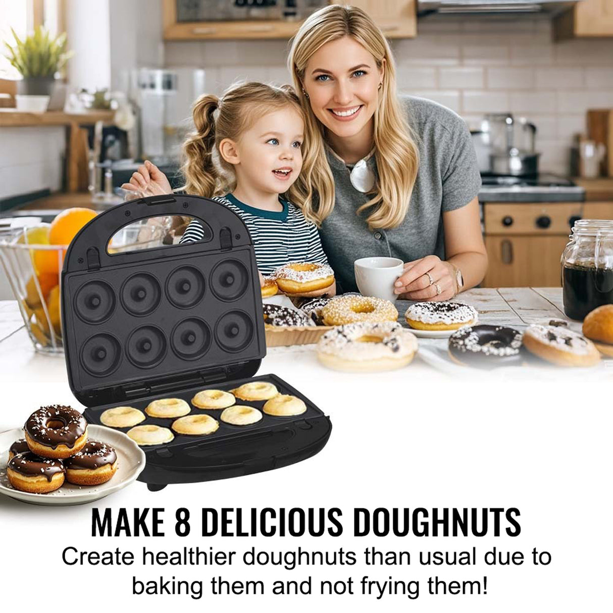 5-in-1 Electric Sandwich & Waffle Maker ST-9396 with Removable Nonstick Plates by Winning Star | Toaster | SASKA Trading