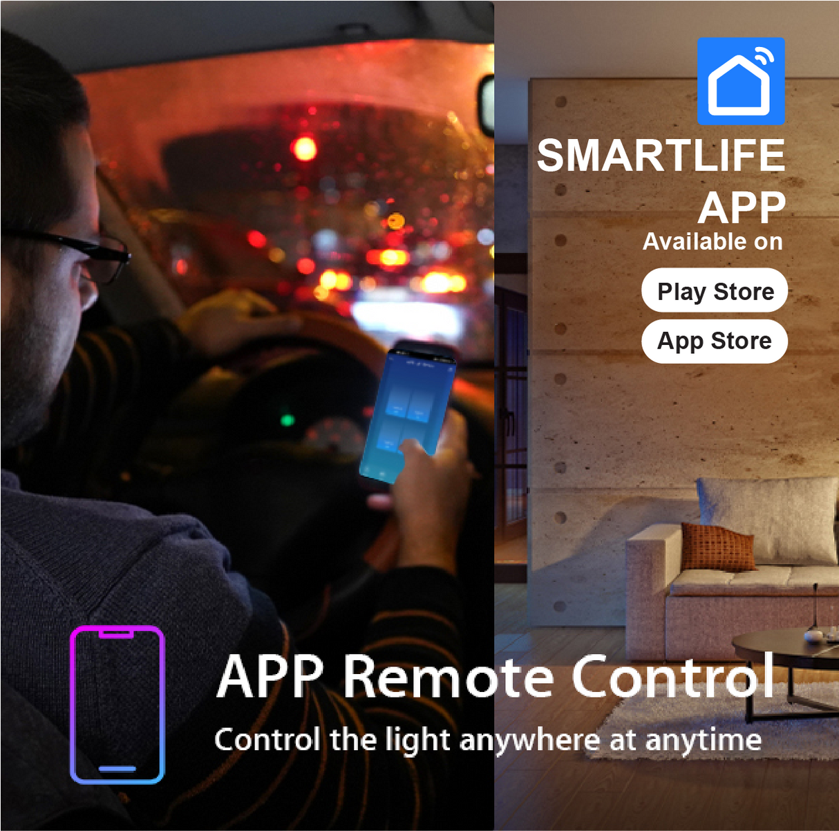 Smart Light Switch SJ-01 by SASKA | Smart Switch | SASKA Trading