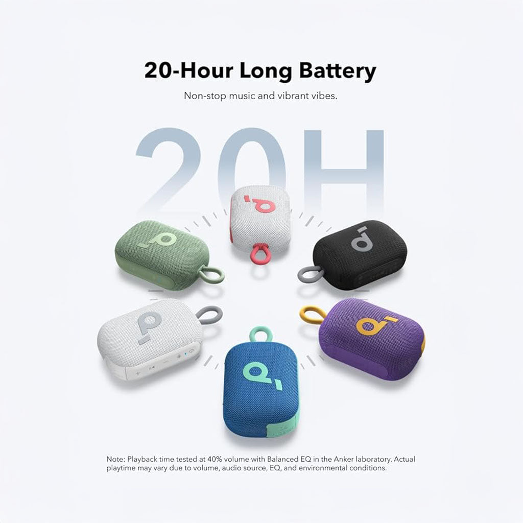 Portable Select GO 4 Bluetooth Speaker with 20H Playtime Customizable 9 band EQ - Soundcore by Anker