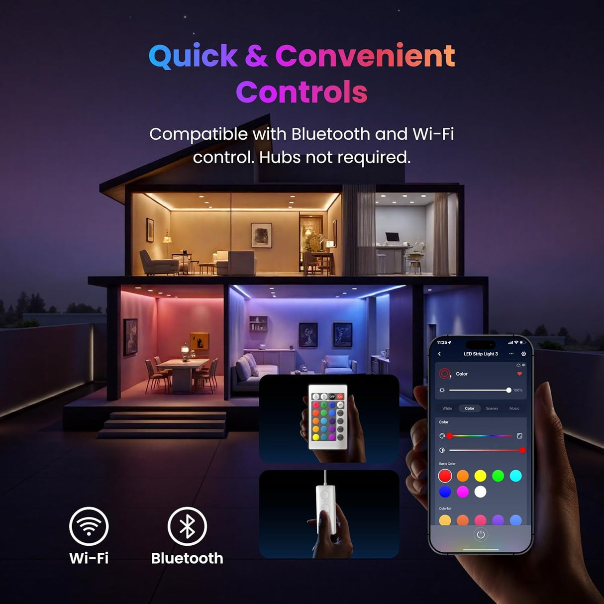 5 Meter LED Strip Light 3 by SwitchBot | led strip light | SASKA Trading