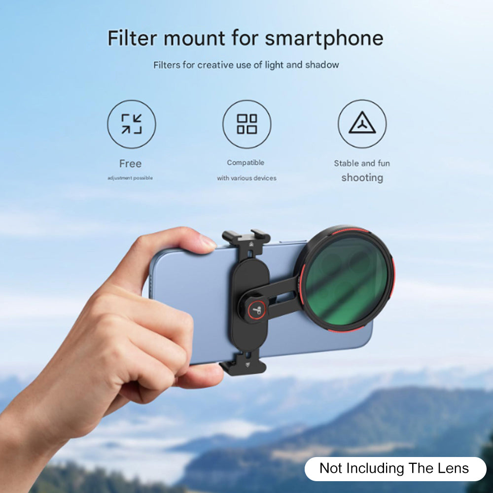 Phone Filter Lens Mount 67mm by TELESIN | Phone camera filter mount | SASKA Trading
