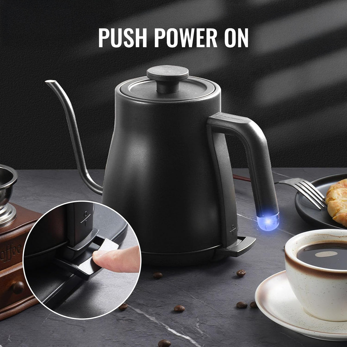 Fast Boiling Electric Kettle 1.2L, 1500W for Boiling Water, Tea, Coffee (ST-6006 ) by Winning Star | Electric Kettle | SASKA Trading