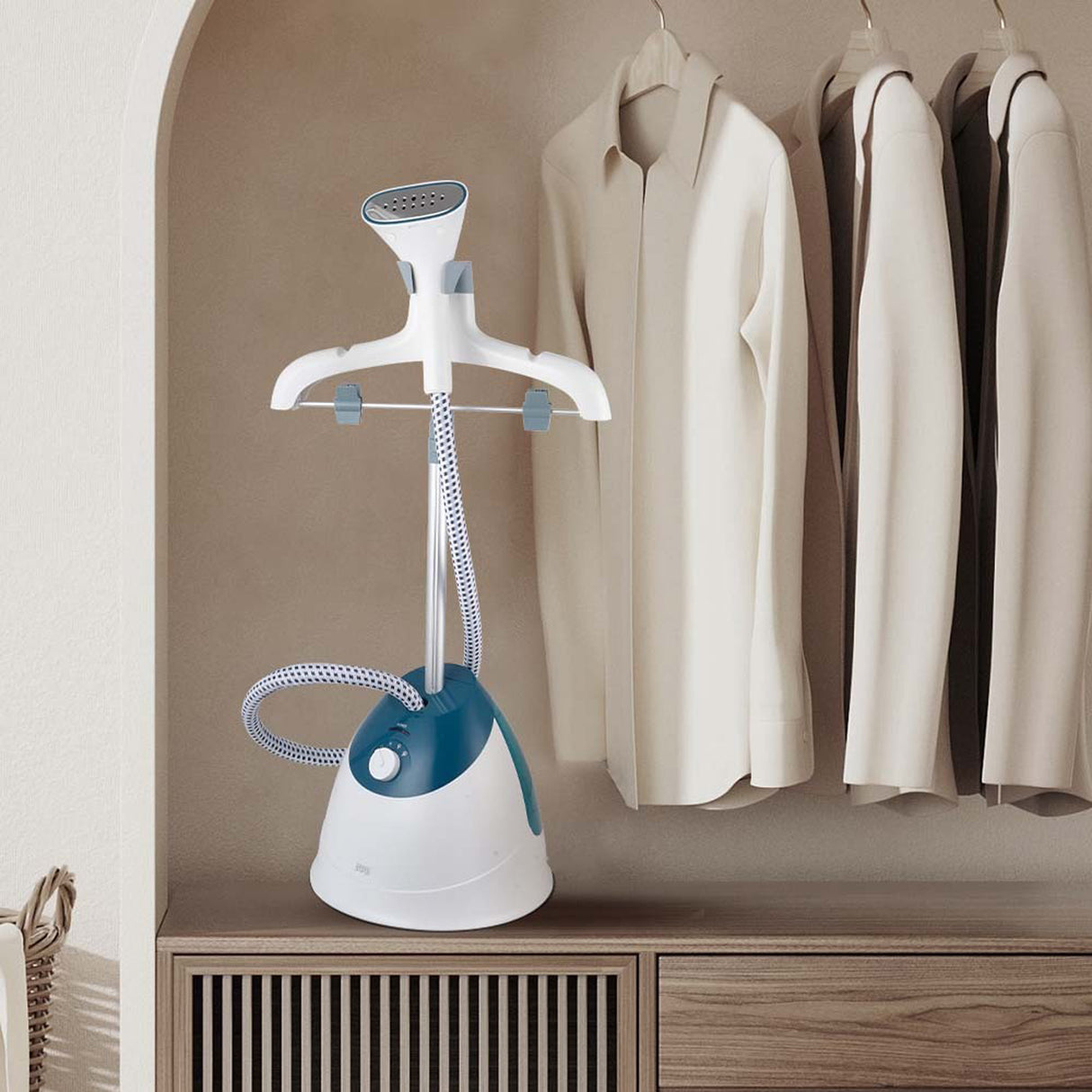 Standing Garment Steamer 1600W – Vertical Steam Iron for Clothes with 2.5L Tank (ST-6107) by Winning Star | Steam Iron | SASKA Trading