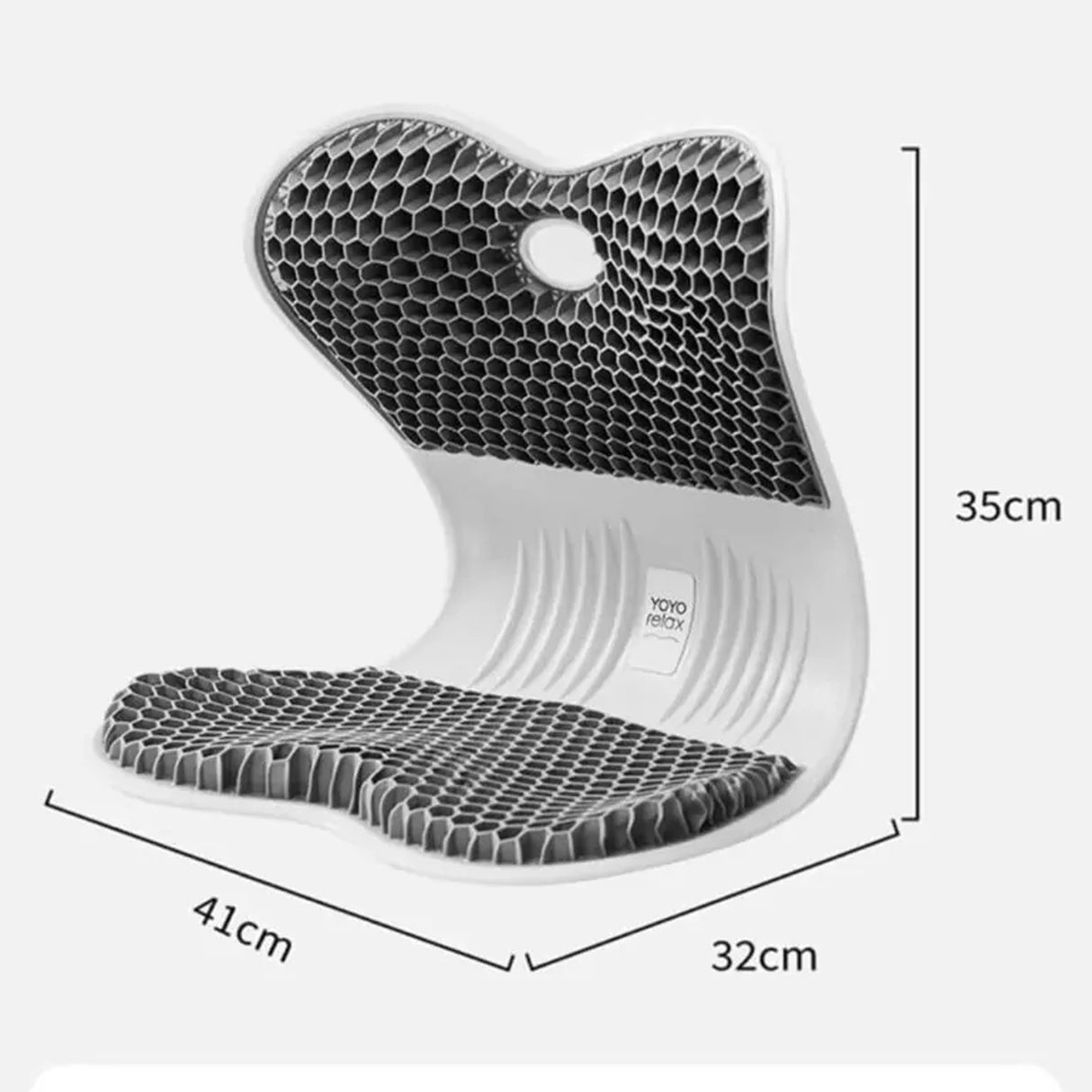 TPE Lumbar Support Cushion – Ergonomic design for improved posture and spinal support by YOYORELAX