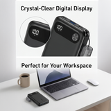 10000MAH Power Bank Fast Charging 22.5W with USB C Lanyard Cable by ANKER