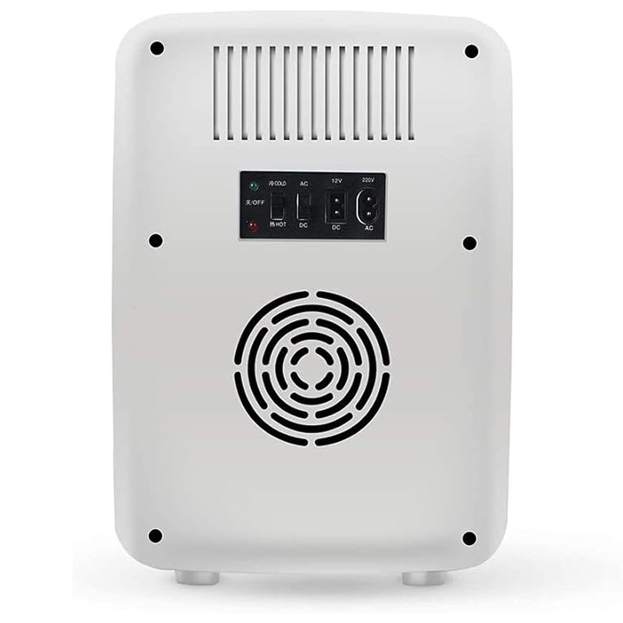 10L Portable Mini Quiet Refrigerator with Thermoelectric Cooler and Warmer for Bedroom, Office, Travel & Skincare