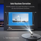 جهاز عرض صغير محمول R3P - 1080P LED، أندرويد 13