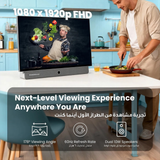 Portable FHD Smart TV – 27″ Wireless Smart Screen by Powerology